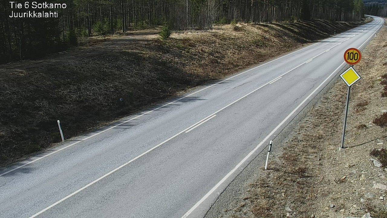 Kelikamerat Kuva Tie 6 Sotkamo, Juurikkalahti, Sotkamo, Kainuu