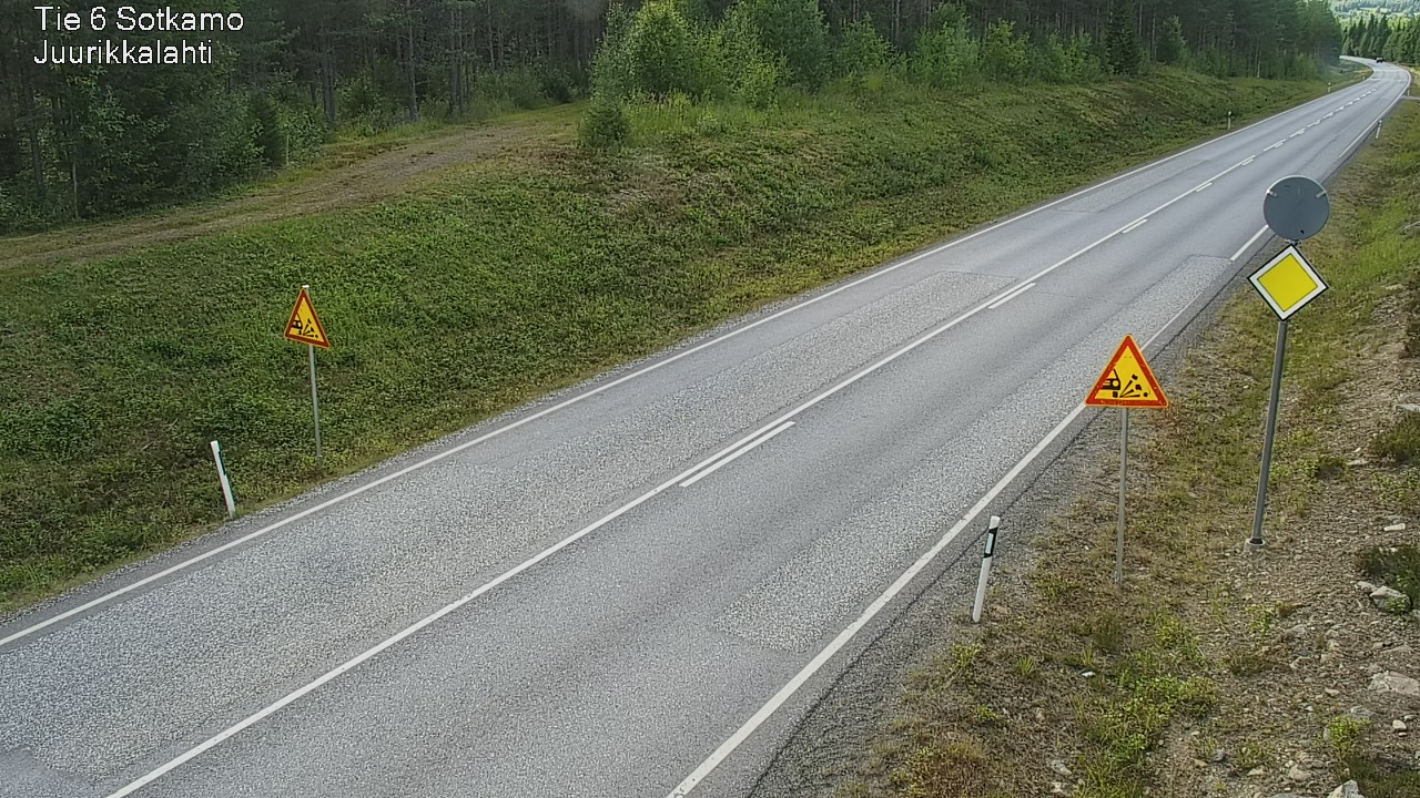 Kelikamerat Kuva Tie 6 Sotkamo, Juurikkalahti, Sotkamo, Kainuu