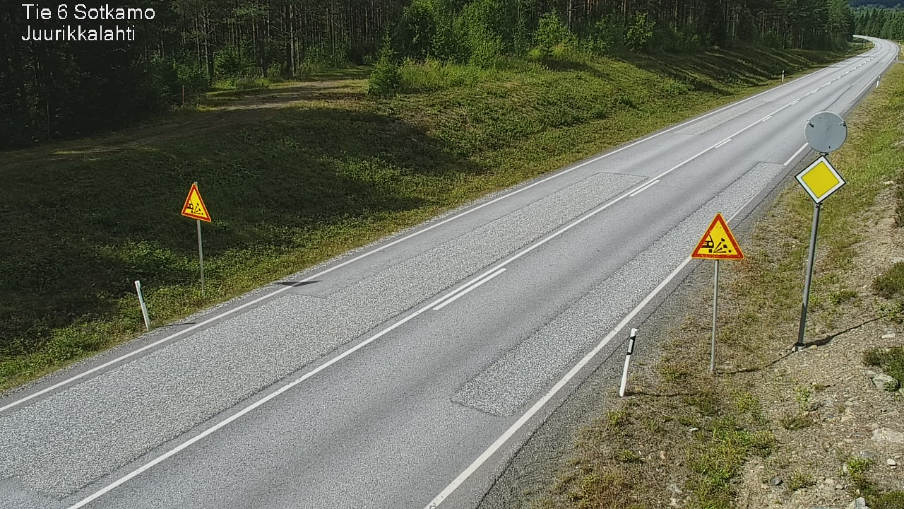 Kelikamerat Kuva Tie 6 Sotkamo, Juurikkalahti, Sotkamo, Kainuu