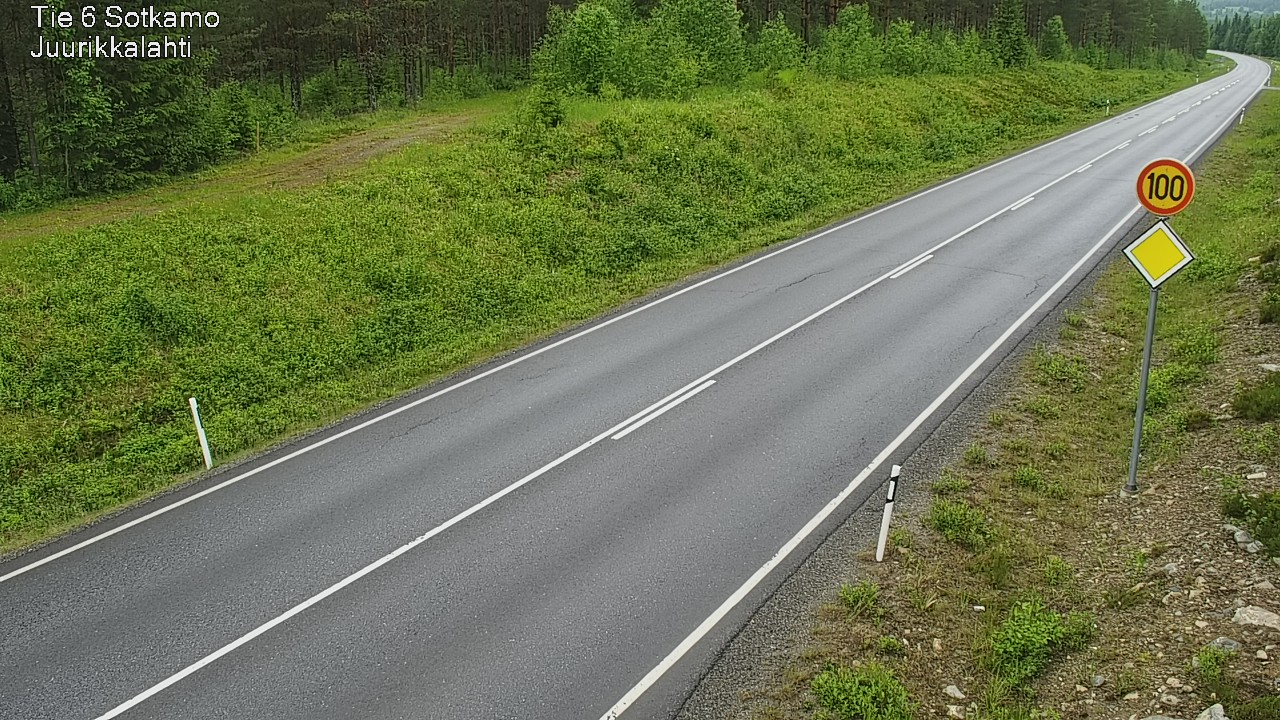 Kelikamerat Kuva Tie 6 Sotkamo, Juurikkalahti, Sotkamo, Kainuu
