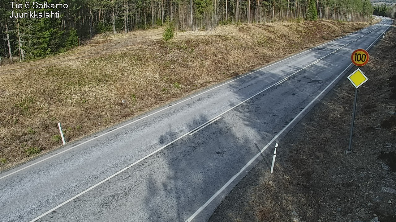 Kelikamerat Kuva Tie 6 Sotkamo, Juurikkalahti, Sotkamo, Kainuu