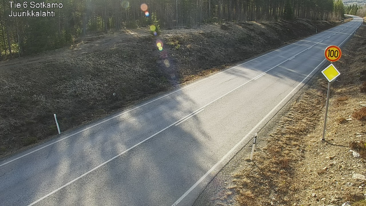 Kelikamerat Kuva Tie 6 Sotkamo, Juurikkalahti, Sotkamo, Kainuu