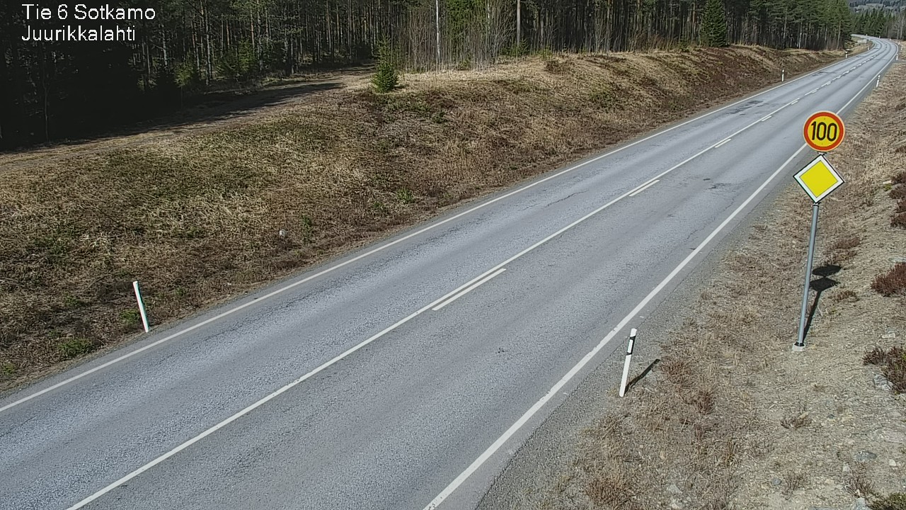 Kelikamerat Kuva Tie 6 Sotkamo, Juurikkalahti, Sotkamo, Kainuu