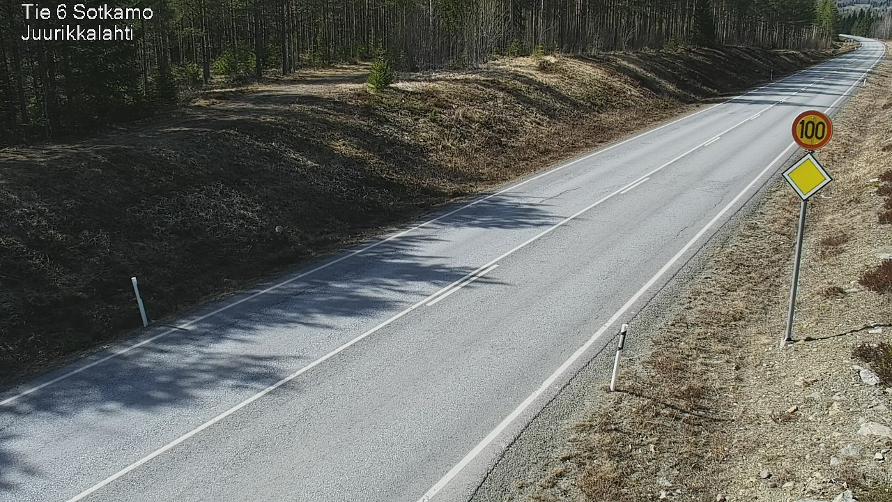 Kelikamerat Kuva Tie 6 Sotkamo, Juurikkalahti, Sotkamo, Kainuu