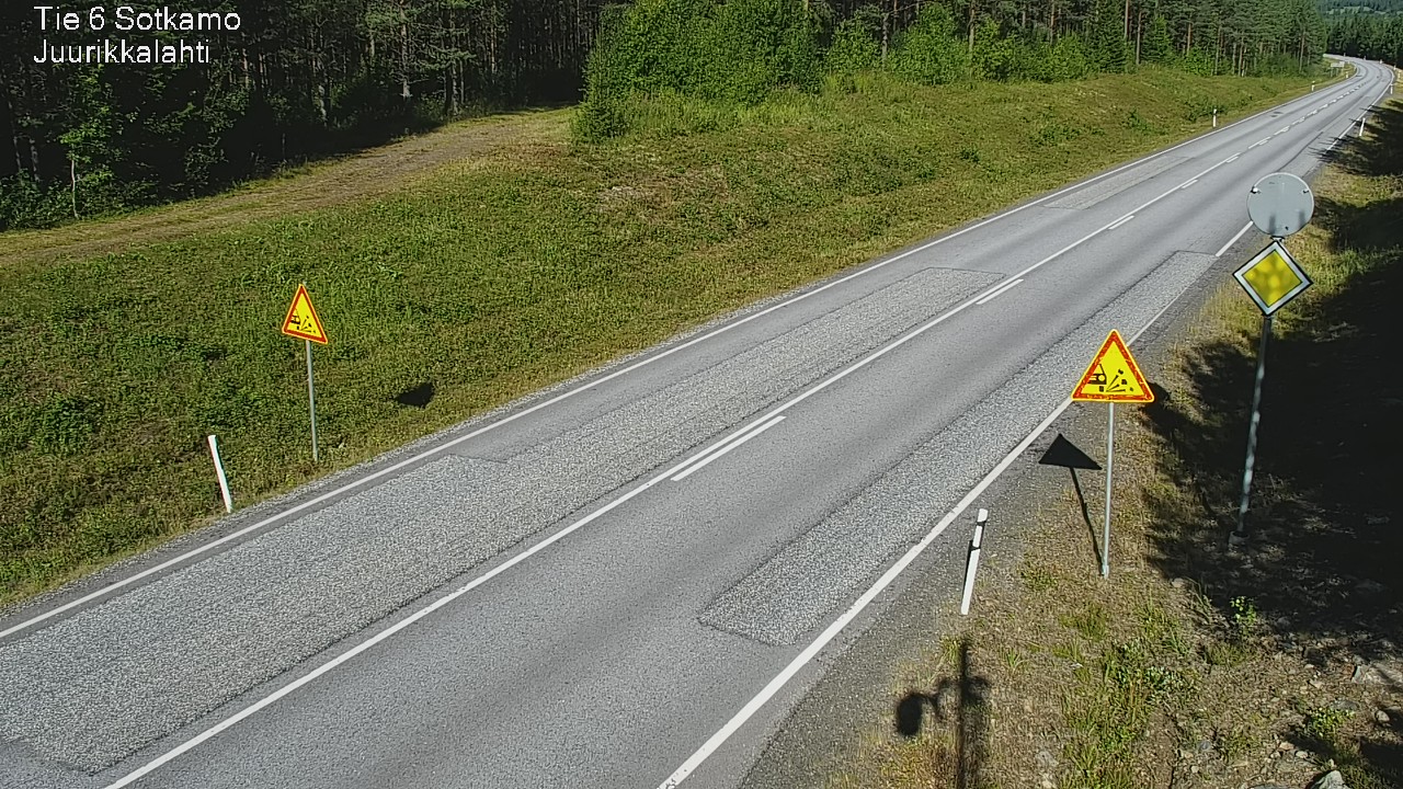 Kelikamerat Kuva Tie 6 Sotkamo, Juurikkalahti, Sotkamo, Kainuu