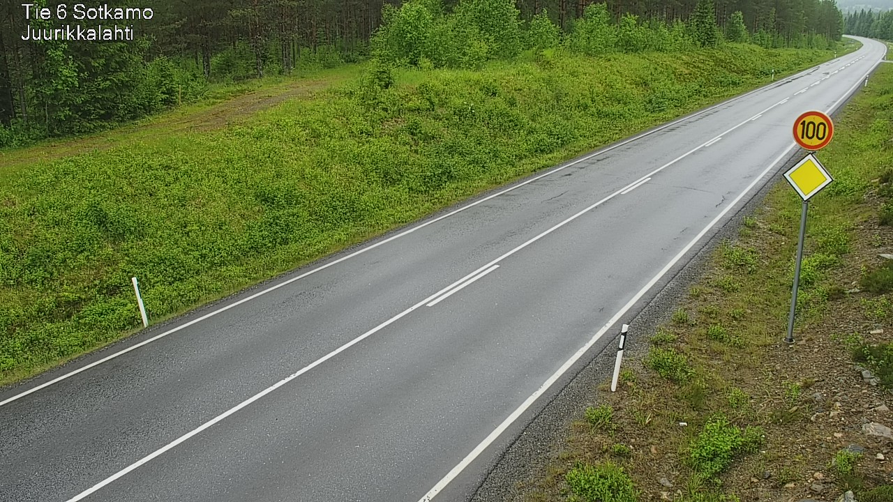 Kelikamerat Kuva Tie 6 Sotkamo, Juurikkalahti, Sotkamo, Kainuu