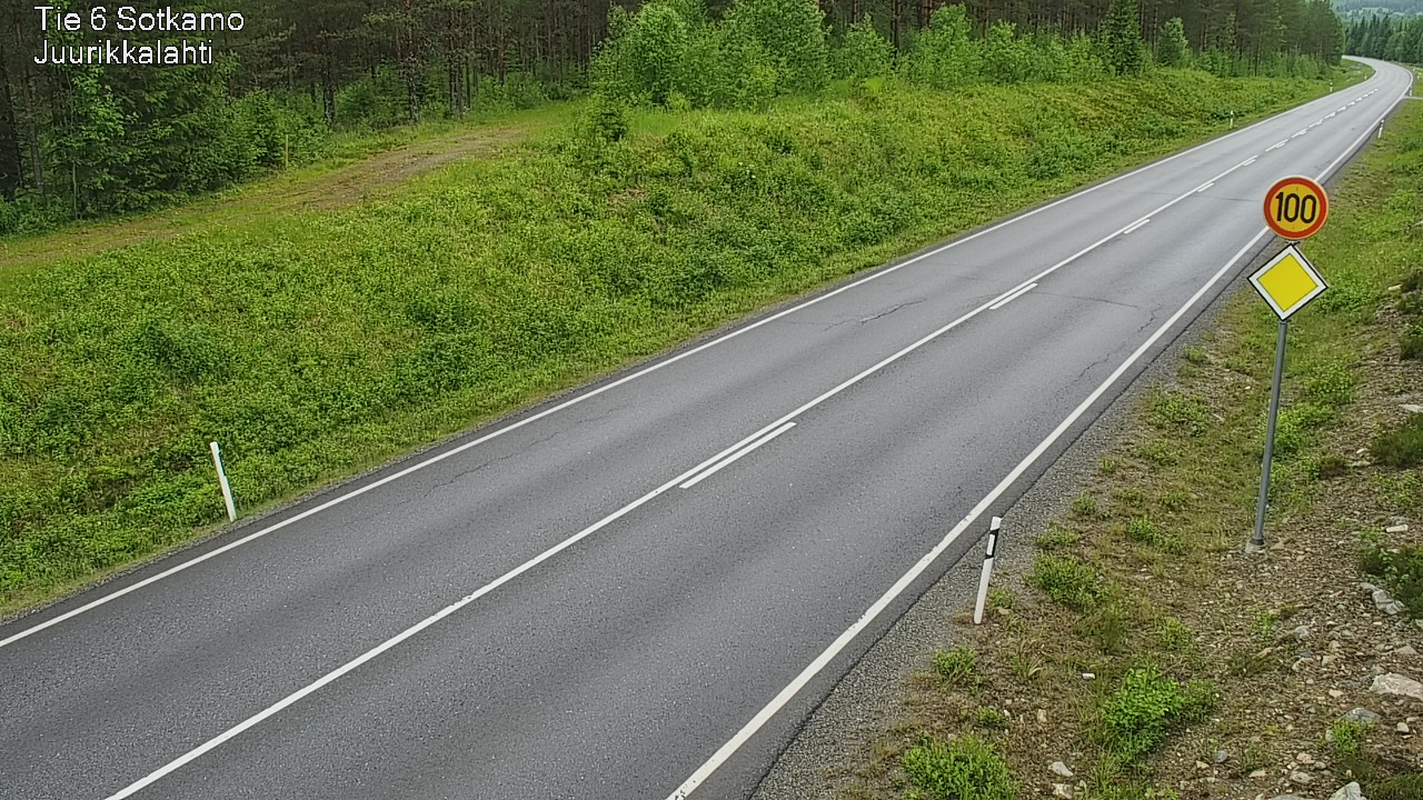 Kelikamerat Kuva Tie 6 Sotkamo, Juurikkalahti, Sotkamo, Kainuu