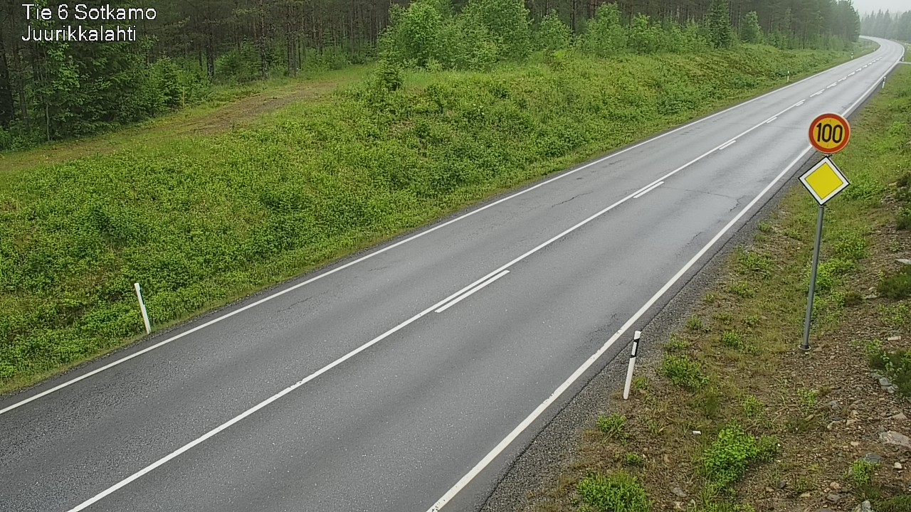 Kelikamerat Kuva Tie 6 Sotkamo, Juurikkalahti, Sotkamo, Kainuu