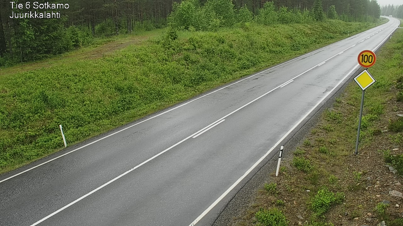 Kelikamerat Kuva Tie 6 Sotkamo, Juurikkalahti, Sotkamo, Kainuu