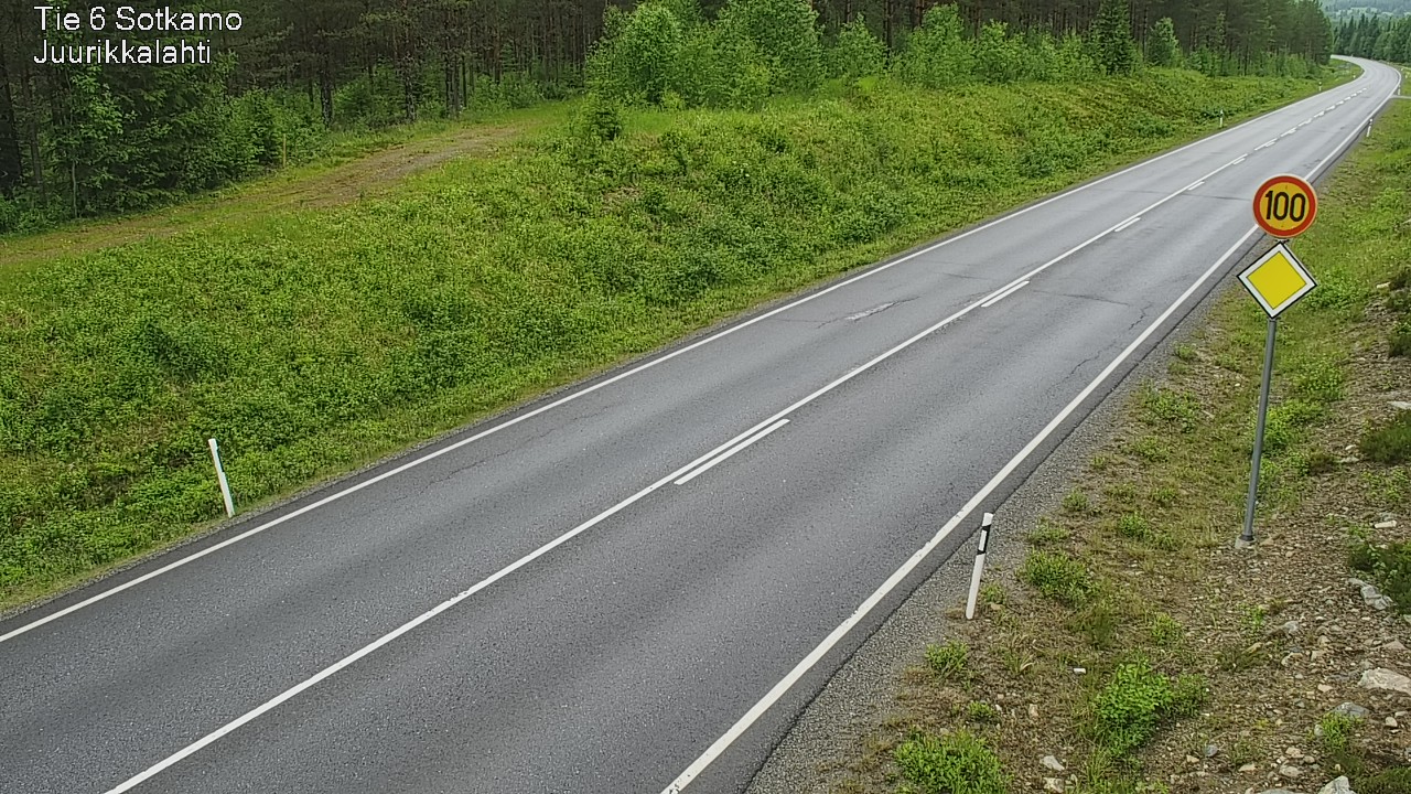 Kelikamerat Kuva Tie 6 Sotkamo, Juurikkalahti, Sotkamo, Kainuu