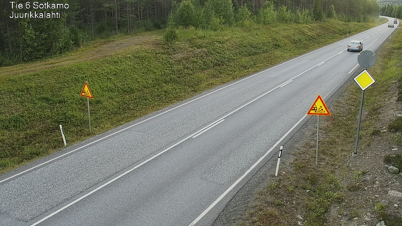 Kelikamerat Kuva Tie 6 Sotkamo, Juurikkalahti, Sotkamo, Kainuu