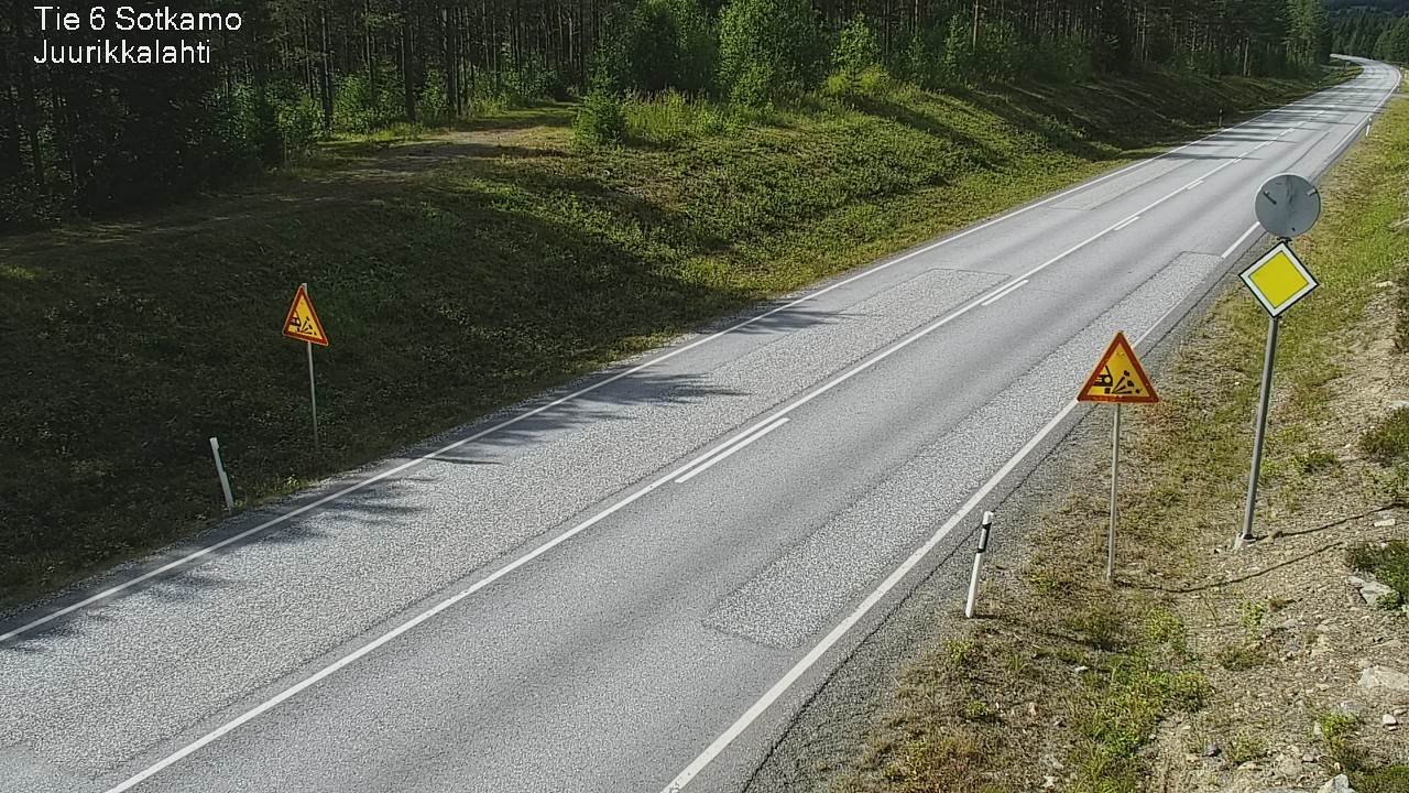 Kelikamerat Kuva Tie 6 Sotkamo, Juurikkalahti, Sotkamo, Kainuu