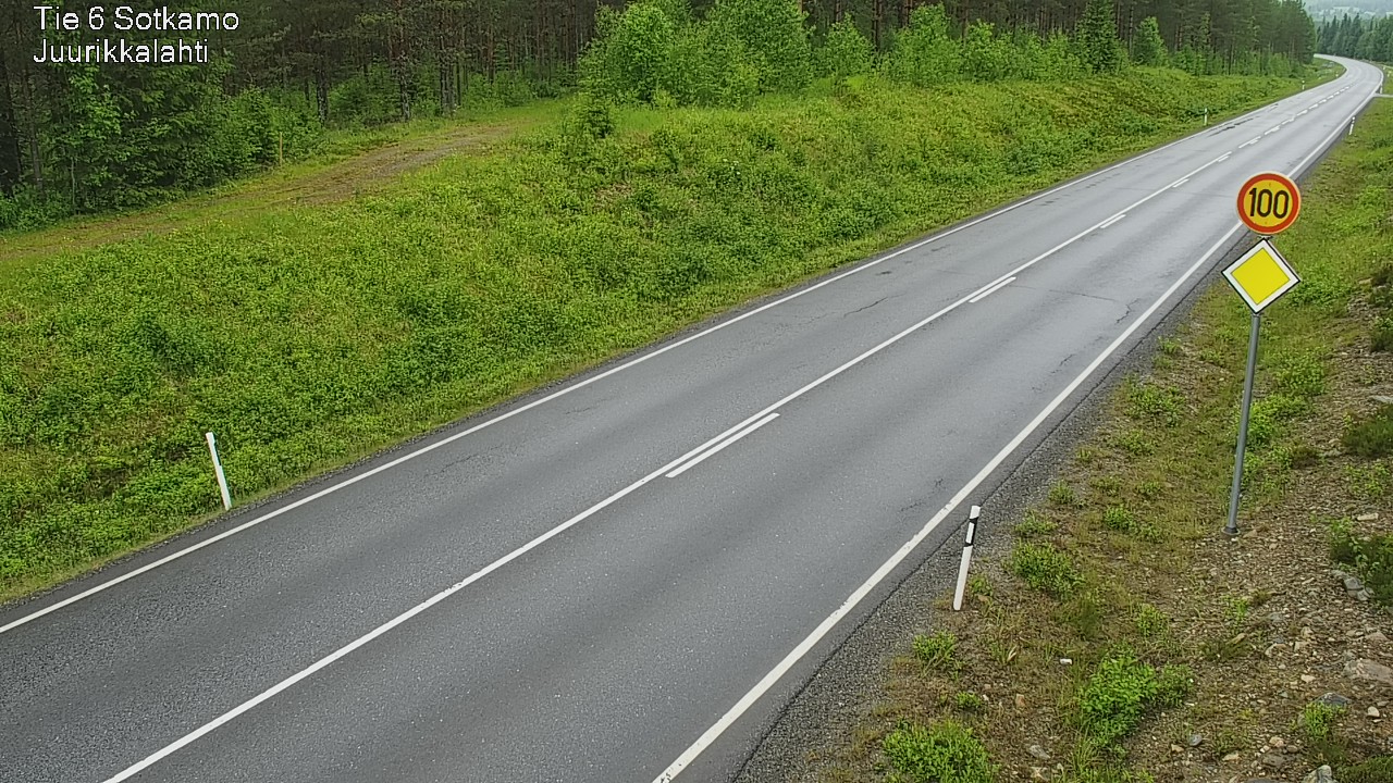 Kelikamerat Kuva Tie 6 Sotkamo, Juurikkalahti, Sotkamo, Kainuu