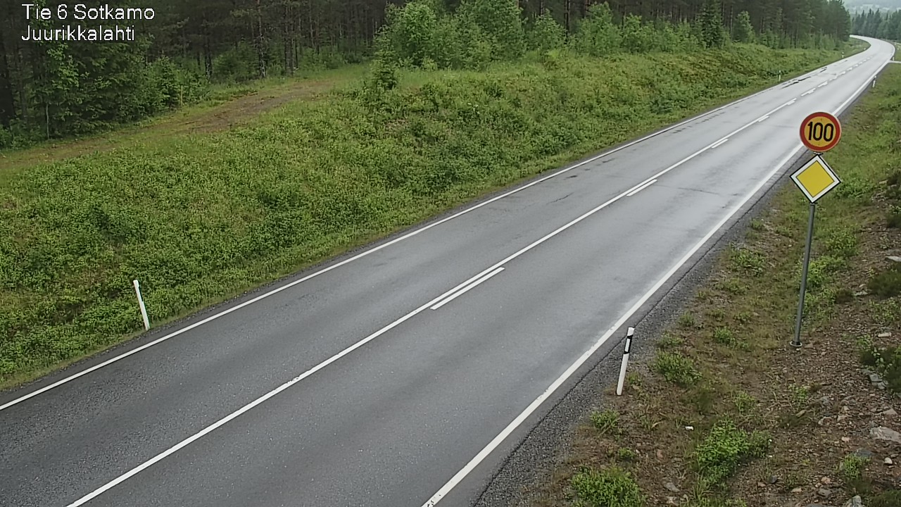 Kelikamerat Kuva Tie 6 Sotkamo, Juurikkalahti, Sotkamo, Kainuu