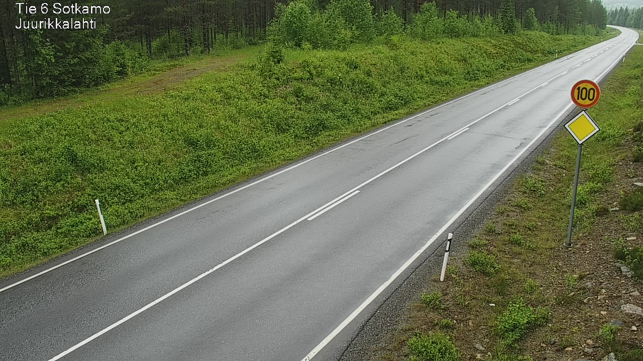 Kelikamerat Kuva Tie 6 Sotkamo, Juurikkalahti, Sotkamo, Kainuu