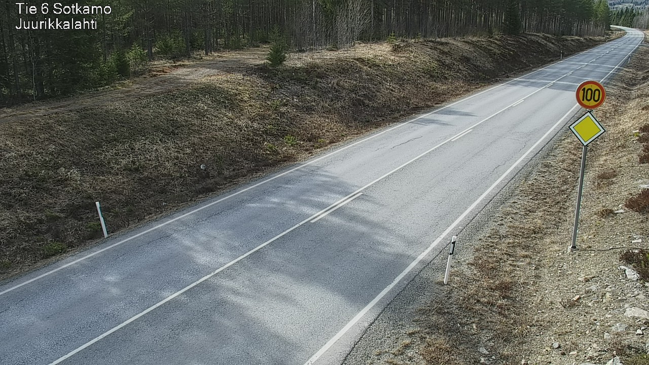 Kelikamerat Kuva Tie 6 Sotkamo, Juurikkalahti, Sotkamo, Kainuu