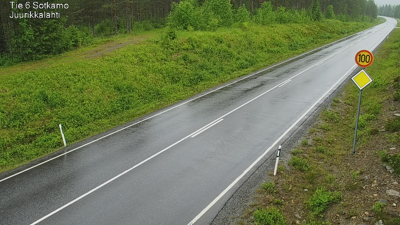 Kelikamerat Kuva Tie 6 Sotkamo, Juurikkalahti, Sotkamo, Kainuu