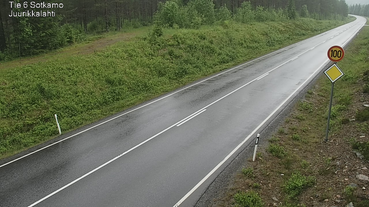 Kelikamerat Kuva Tie 6 Sotkamo, Juurikkalahti, Sotkamo, Kainuu