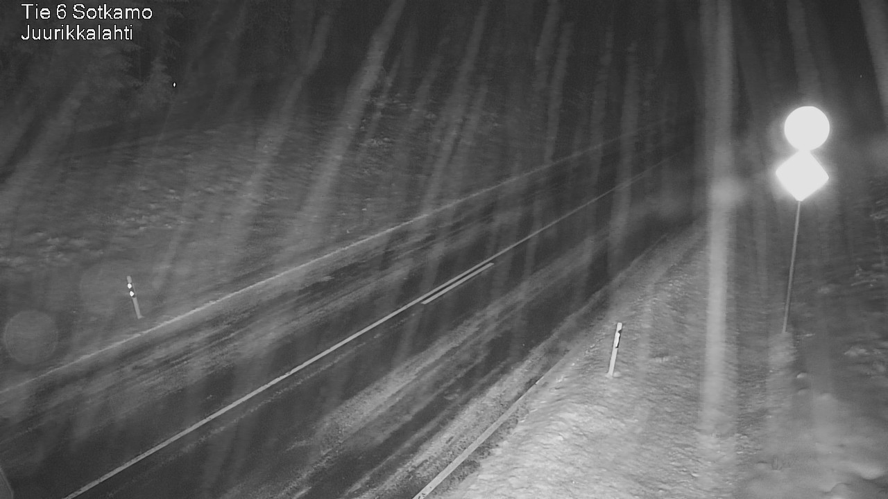Weather Camera Image Väg 6 Sotkamo, Juurikkalahti, Sotkamo, Kainuu