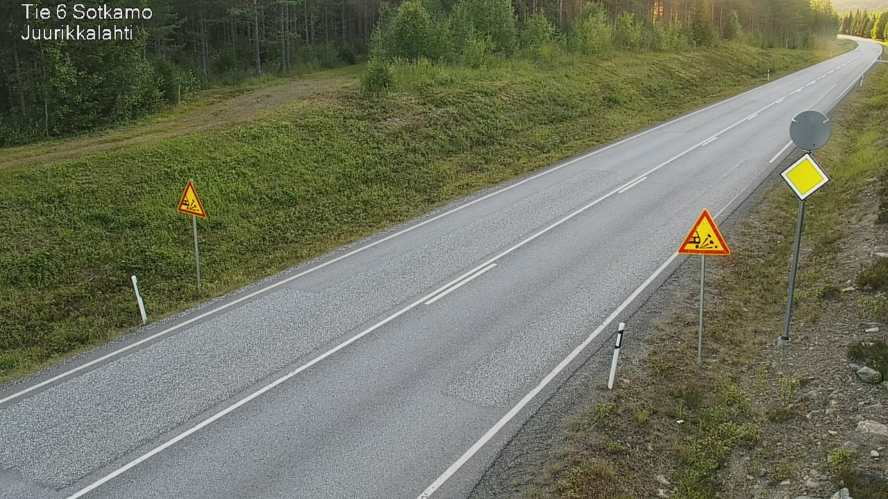 Kelikamerat Kuva Tie 6 Sotkamo, Juurikkalahti, Sotkamo, Kainuu