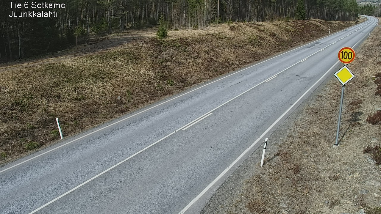 Kelikamerat Kuva Tie 6 Sotkamo, Juurikkalahti, Sotkamo, Kainuu