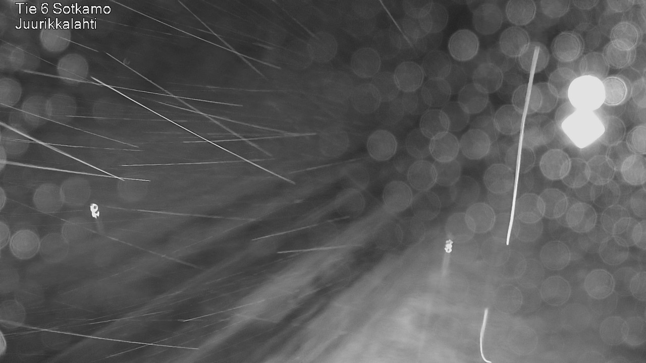 Weather Camera Image Väg 6 Sotkamo, Juurikkalahti, Sotkamo, Kainuu