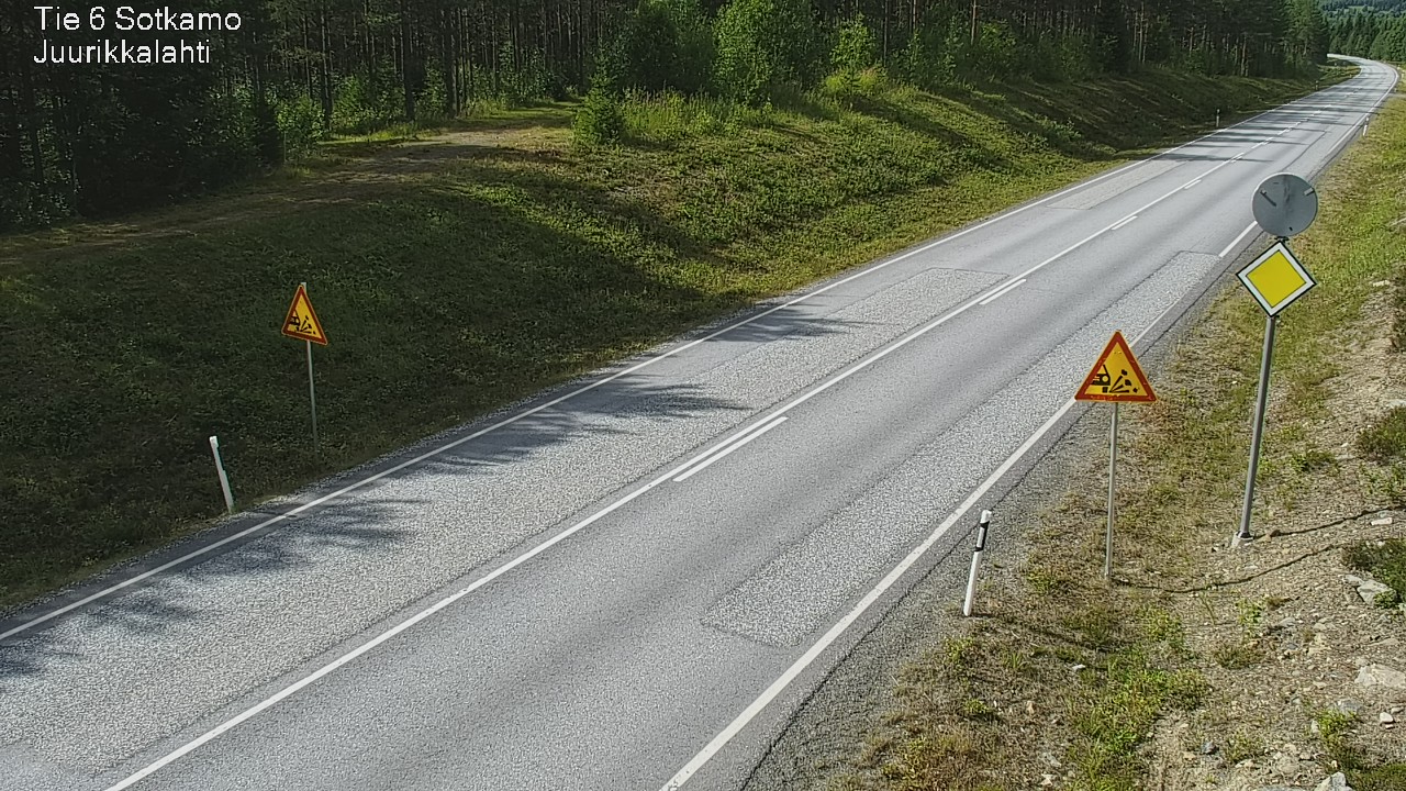 Kelikamerat Kuva Tie 6 Sotkamo, Juurikkalahti, Sotkamo, Kainuu