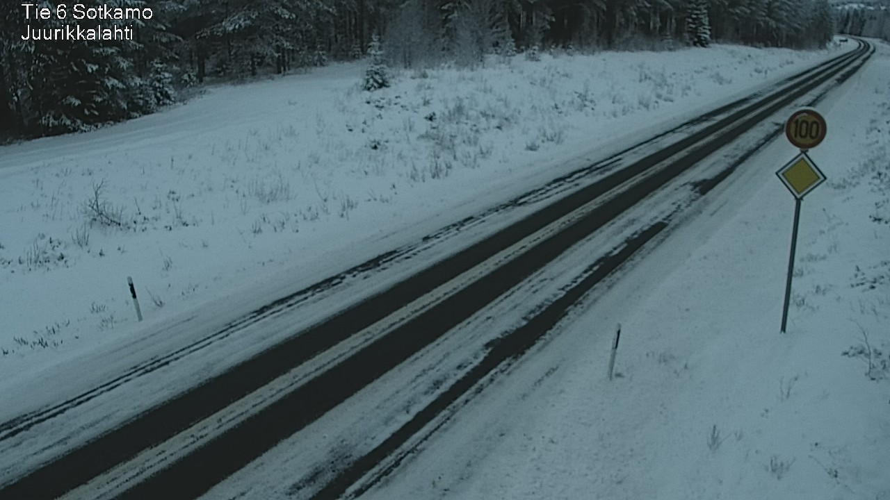 Kelikamerat Kuva Tie 6 Sotkamo, Juurikkalahti, Sotkamo, Kainuu