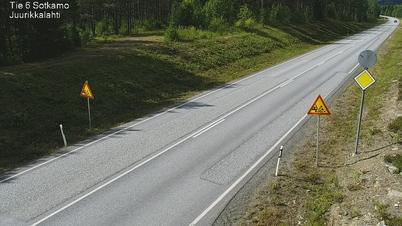Kelikamerat Kuva Tie 6 Sotkamo, Juurikkalahti, Sotkamo, Kainuu