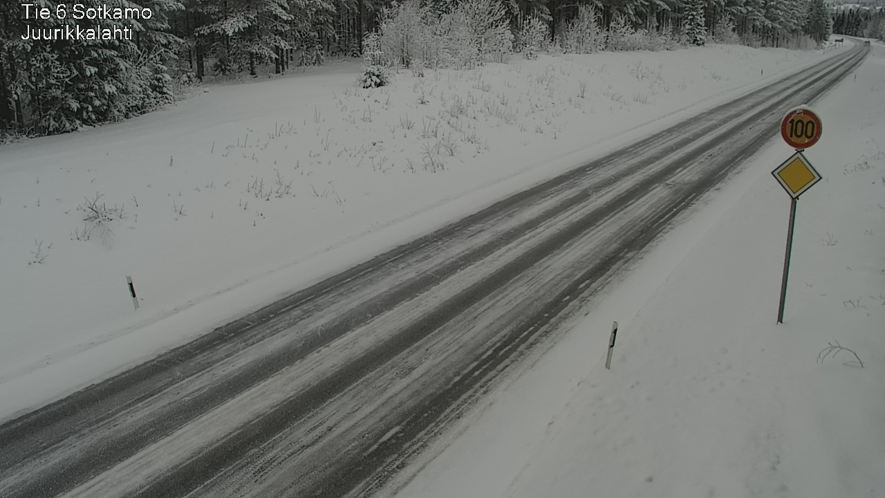 Weather Camera Image Väg 6 Sotkamo, Juurikkalahti, Sotkamo, Kainuu