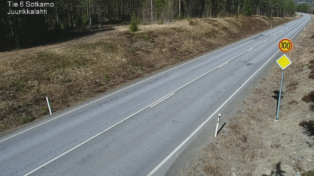 Kelikamerat Kuva Tie 6 Sotkamo, Juurikkalahti, Sotkamo, Kainuu