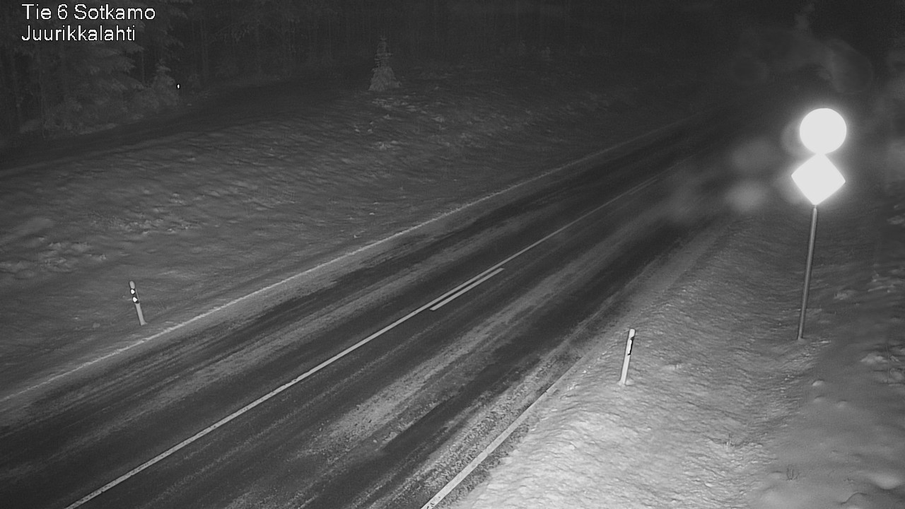 Weather Camera Image Väg 6 Sotkamo, Juurikkalahti, Sotkamo, Kainuu