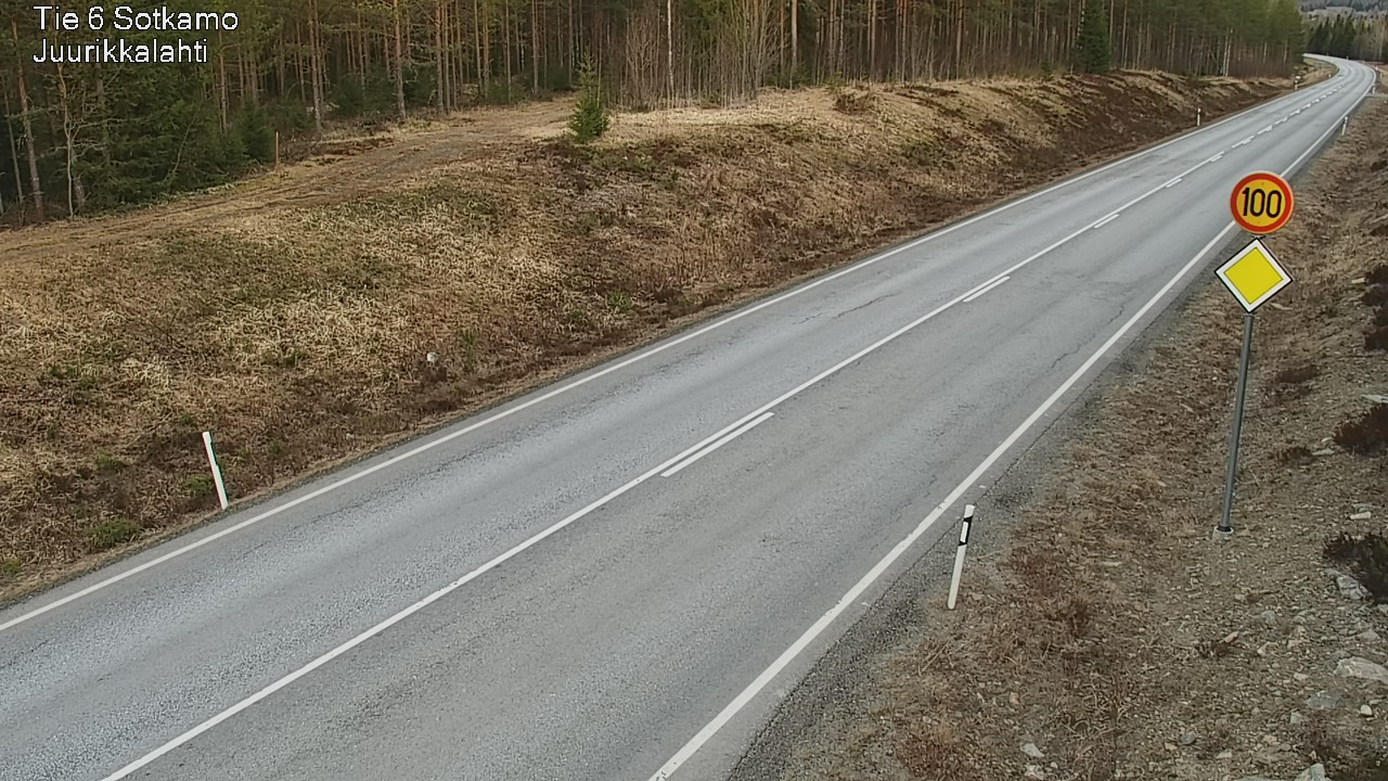 Kelikamerat Kuva Tie 6 Sotkamo, Juurikkalahti, Sotkamo, Kainuu