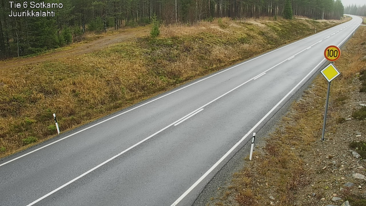 Kelikamerat Kuva Tie 6 Sotkamo, Juurikkalahti, Sotkamo, Kainuu