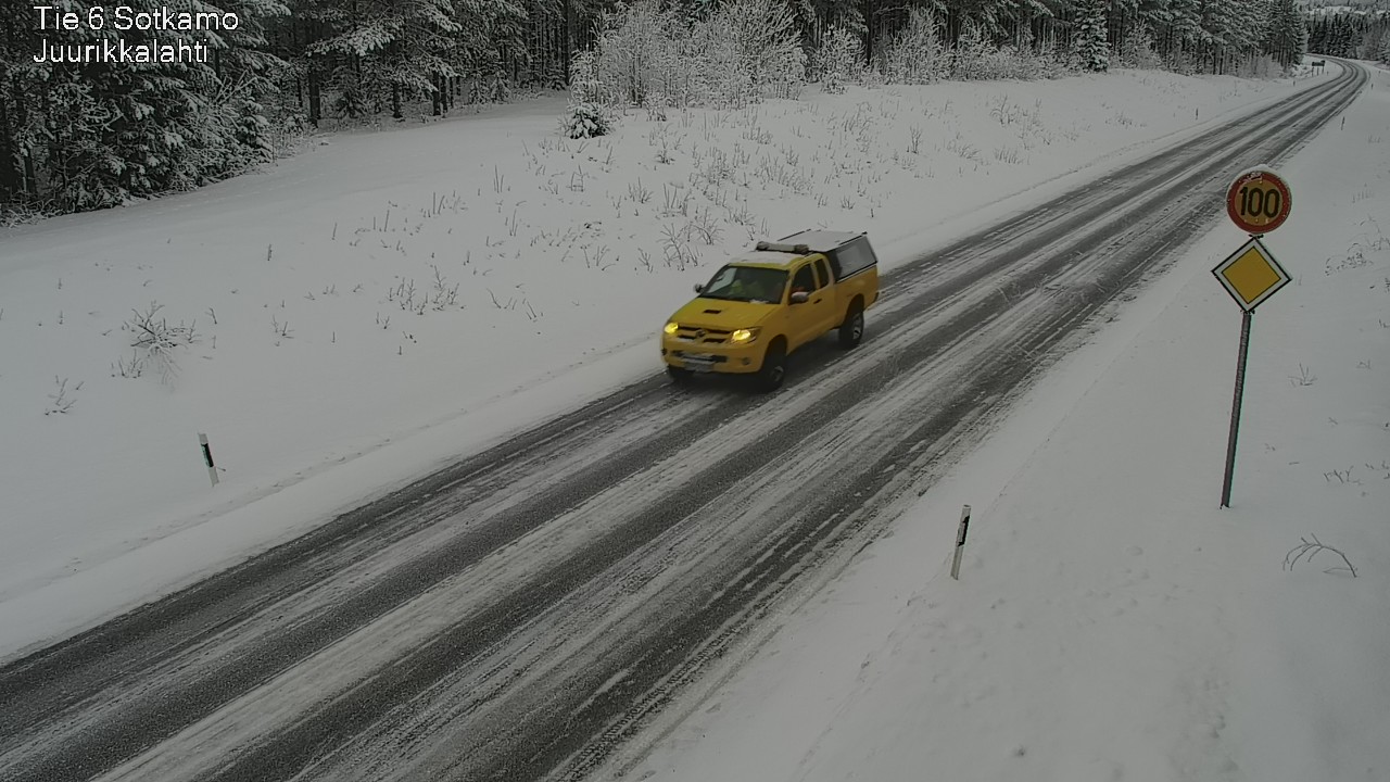 Weather Camera Image Väg 6 Sotkamo, Juurikkalahti, Sotkamo, Kainuu