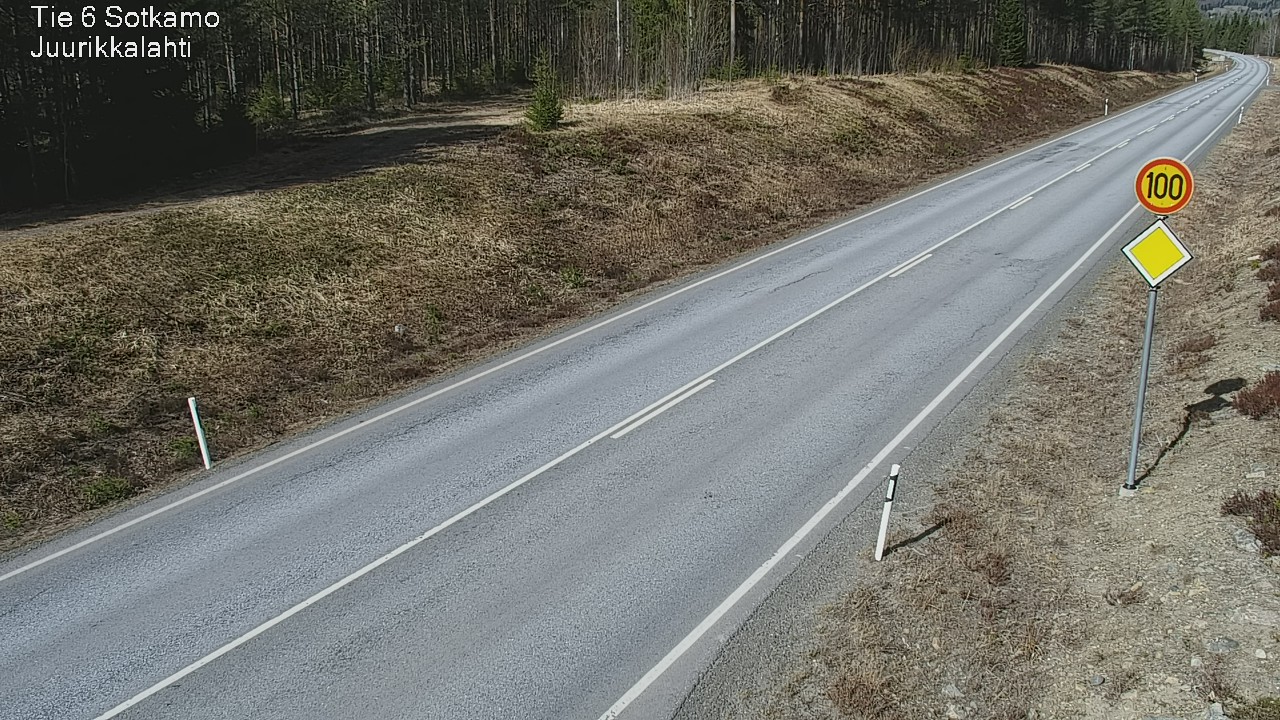 Kelikamerat Kuva Tie 6 Sotkamo, Juurikkalahti, Sotkamo, Kainuu