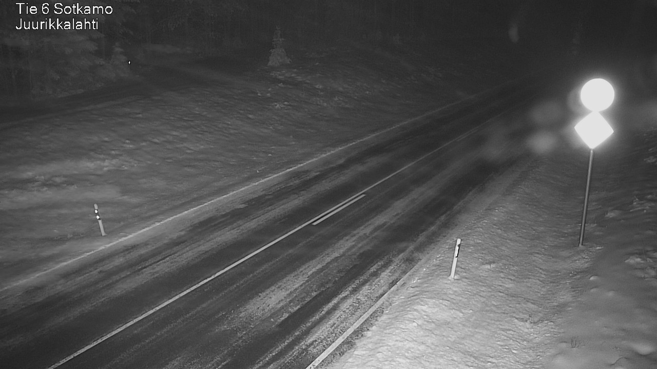 Weather Camera Image Väg 6 Sotkamo, Juurikkalahti, Sotkamo, Kainuu