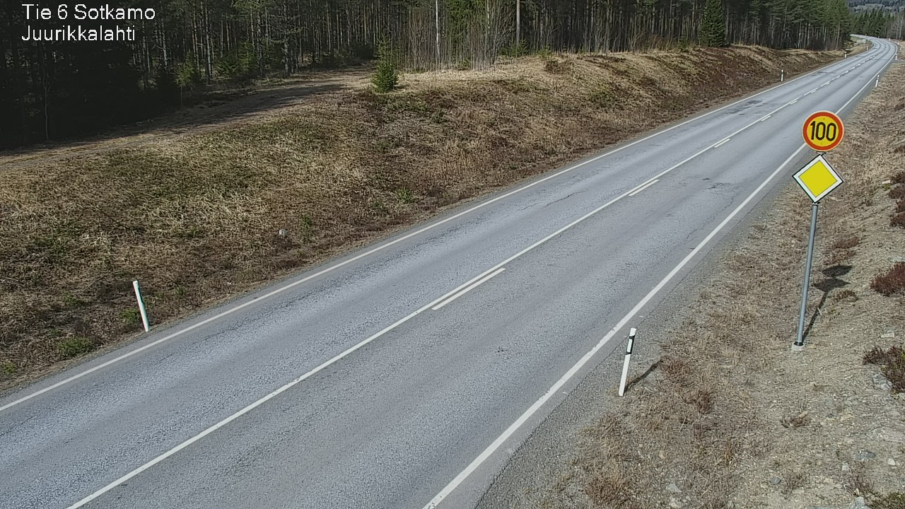 Kelikamerat Kuva Tie 6 Sotkamo, Juurikkalahti, Sotkamo, Kainuu