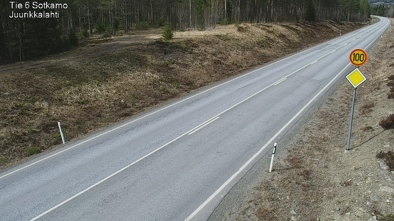 Kelikamerat Kuva Tie 6 Sotkamo, Juurikkalahti, Sotkamo, Kainuu