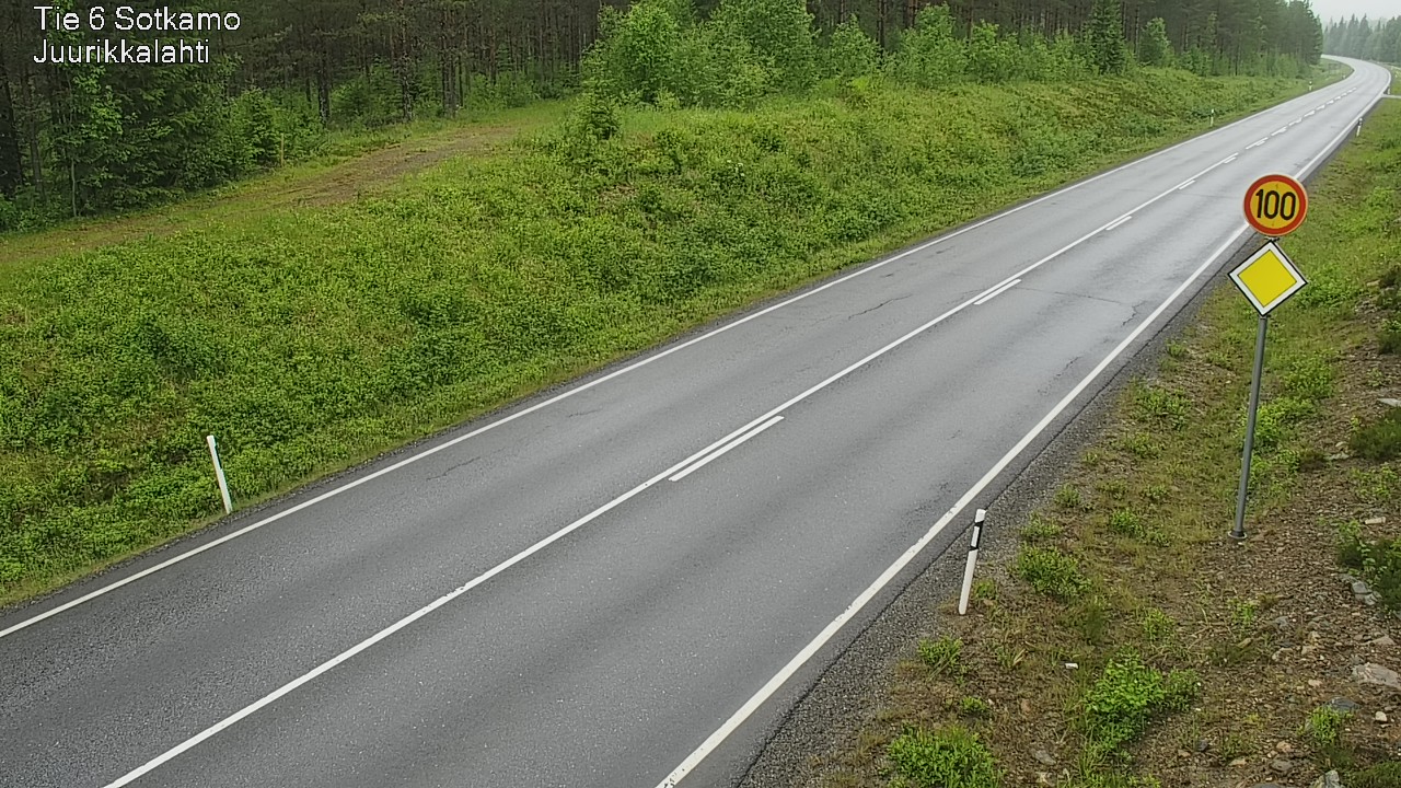 Kelikamerat Kuva Tie 6 Sotkamo, Juurikkalahti, Sotkamo, Kainuu