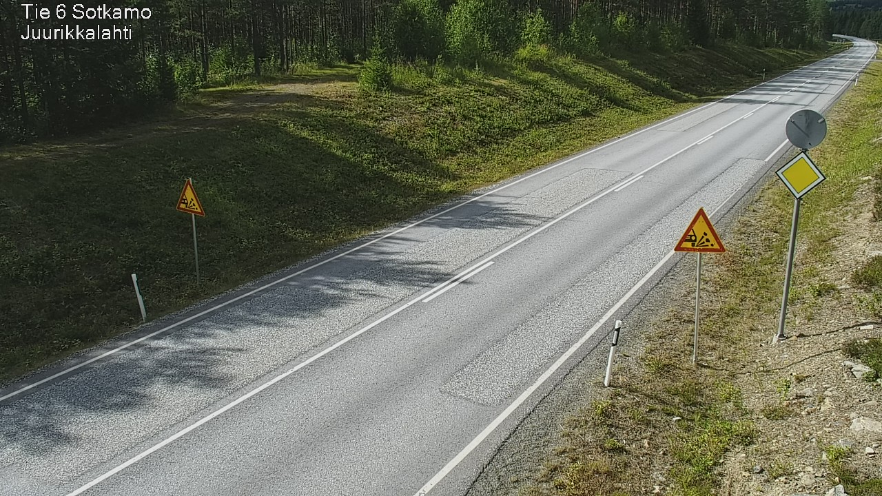 Kelikamerat Kuva Tie 6 Sotkamo, Juurikkalahti, Sotkamo, Kainuu