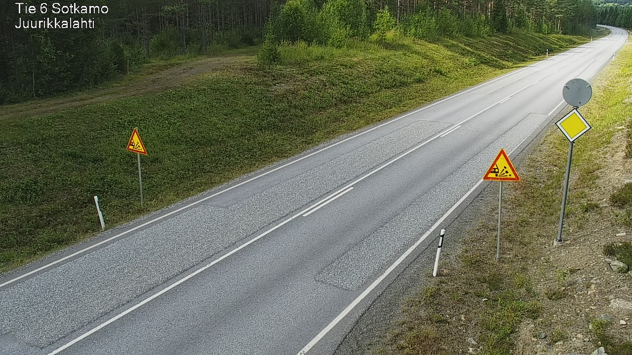 Kelikamerat Kuva Tie 6 Sotkamo, Juurikkalahti, Sotkamo, Kainuu