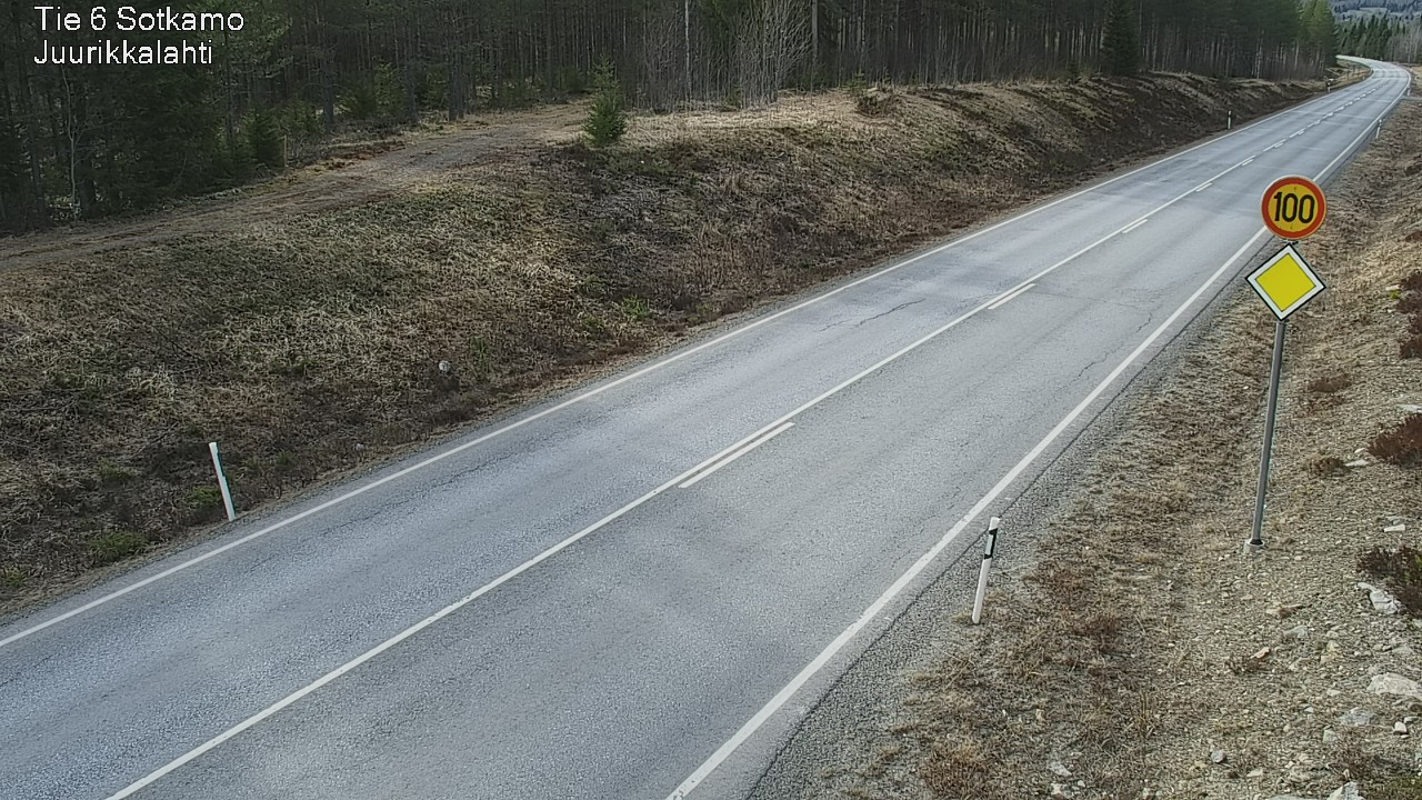 Kelikamerat Kuva Tie 6 Sotkamo, Juurikkalahti, Sotkamo, Kainuu