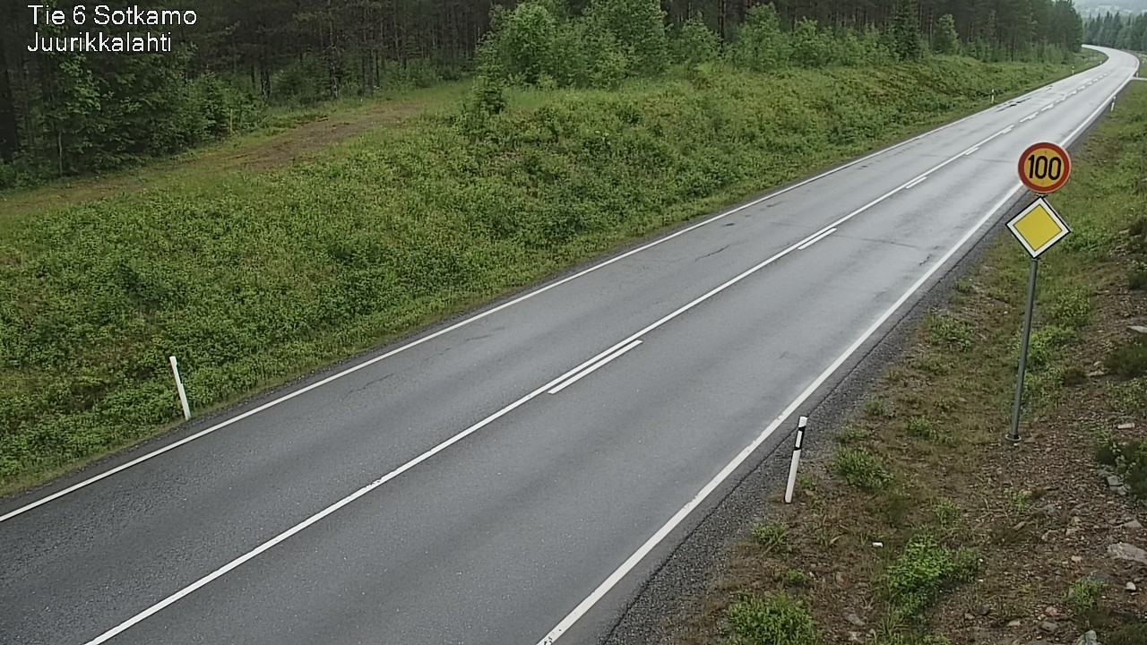 Kelikamerat Kuva Tie 6 Sotkamo, Juurikkalahti, Sotkamo, Kainuu