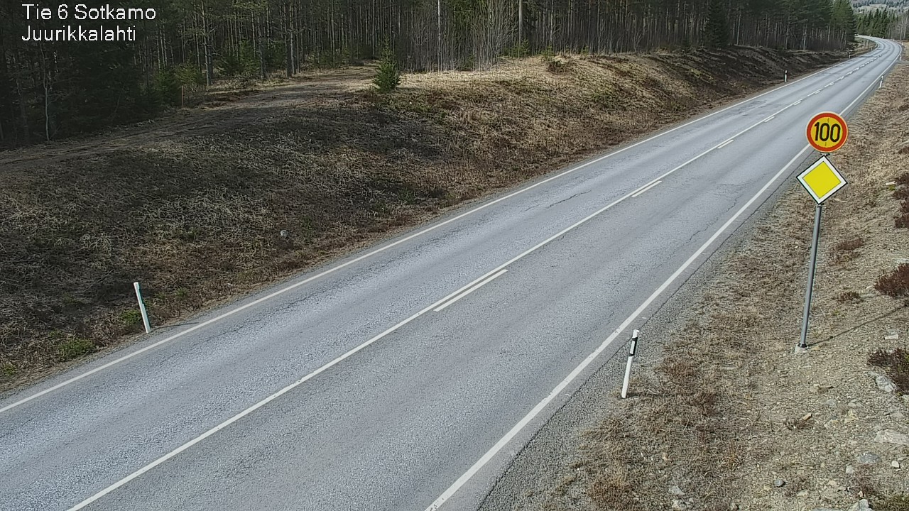 Kelikamerat Kuva Tie 6 Sotkamo, Juurikkalahti, Sotkamo, Kainuu