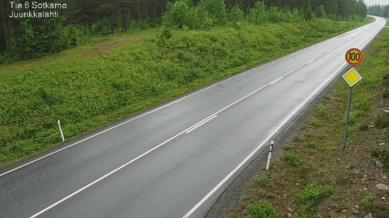 Kelikamerat Kuva Tie 6 Sotkamo, Juurikkalahti, Sotkamo, Kainuu