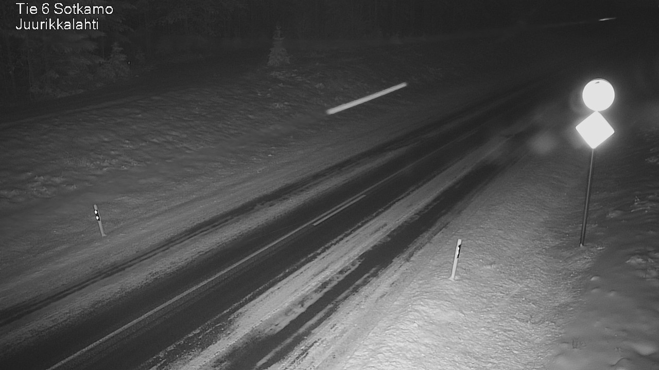 Weather Camera Image Väg 6 Sotkamo, Juurikkalahti, Sotkamo, Kainuu