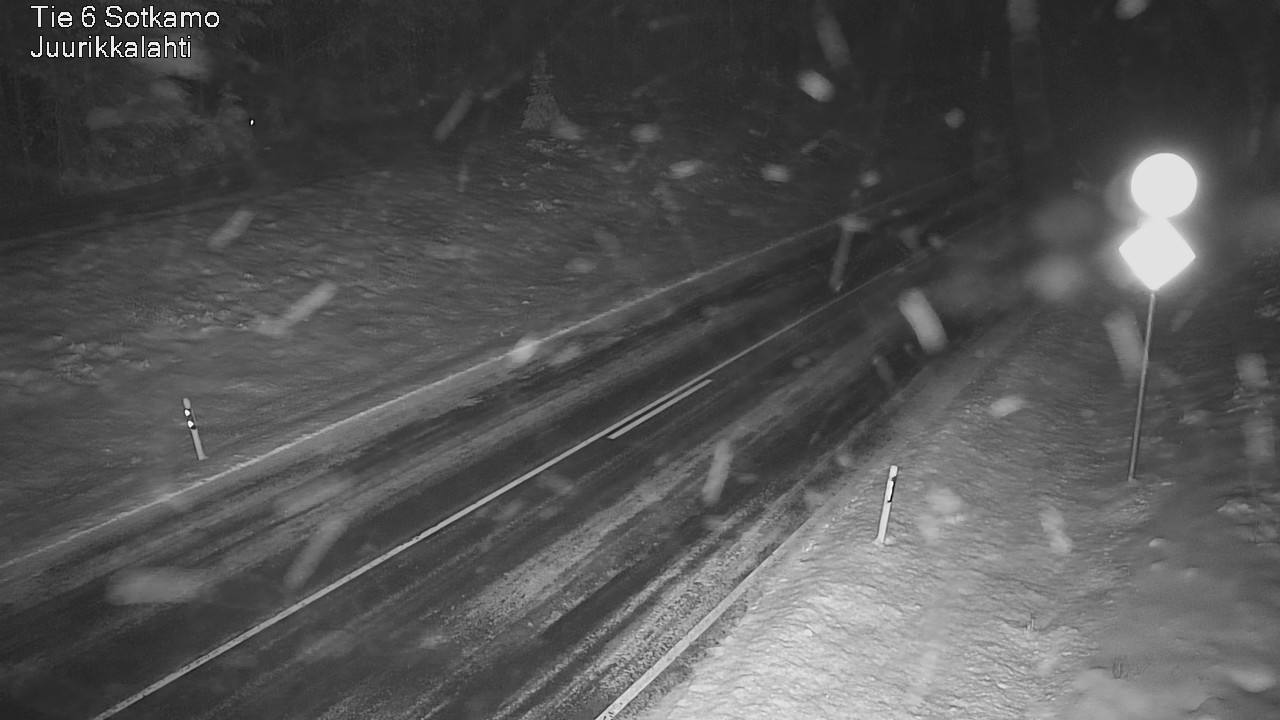 Weather Camera Image Väg 6 Sotkamo, Juurikkalahti, Sotkamo, Kainuu