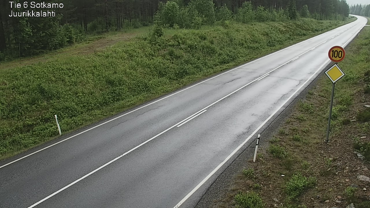 Kelikamerat Kuva Tie 6 Sotkamo, Juurikkalahti, Sotkamo, Kainuu