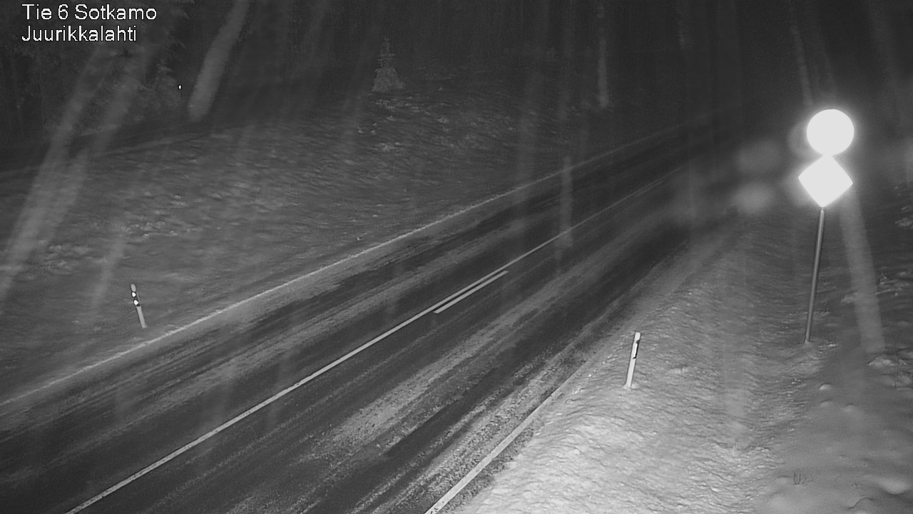 Weather Camera Image Väg 6 Sotkamo, Juurikkalahti, Sotkamo, Kainuu